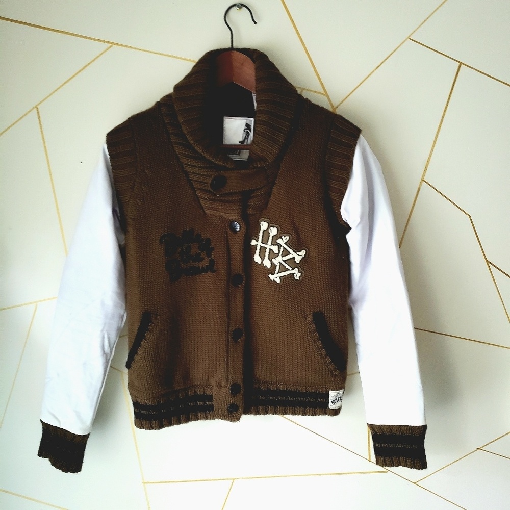 Hellz Sweater Varsity Jacket (Rare)